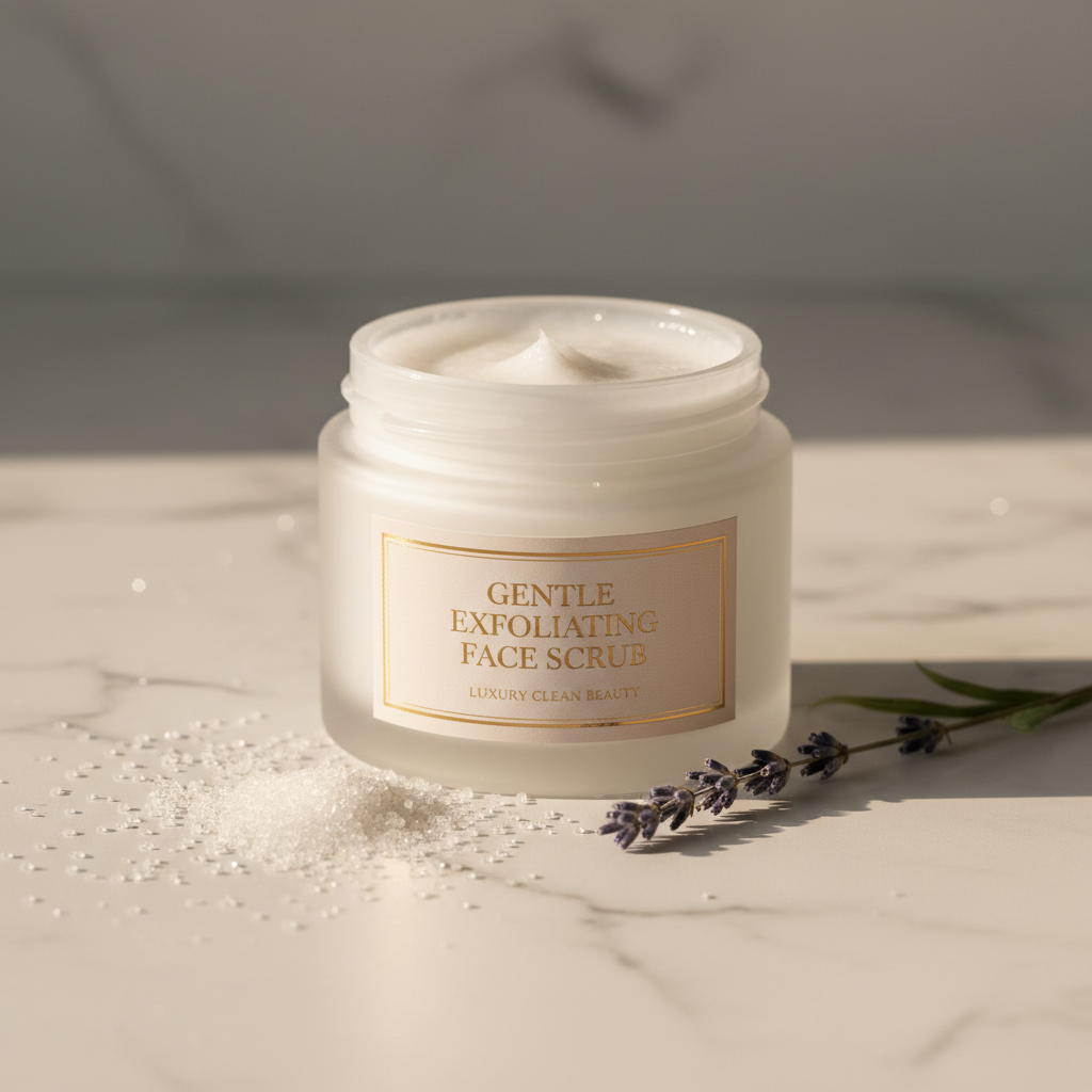 Gentle Exfoliating Face Scrub by Minimal and Luxe